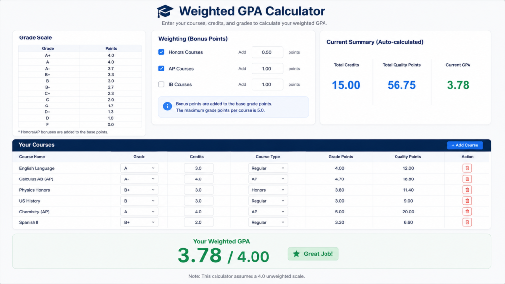 Grade Calculator